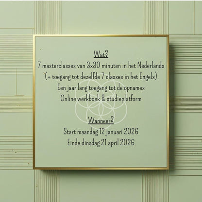 Holistic Welness Course - dōTERRA Teamleden - The Holistic Life Academy